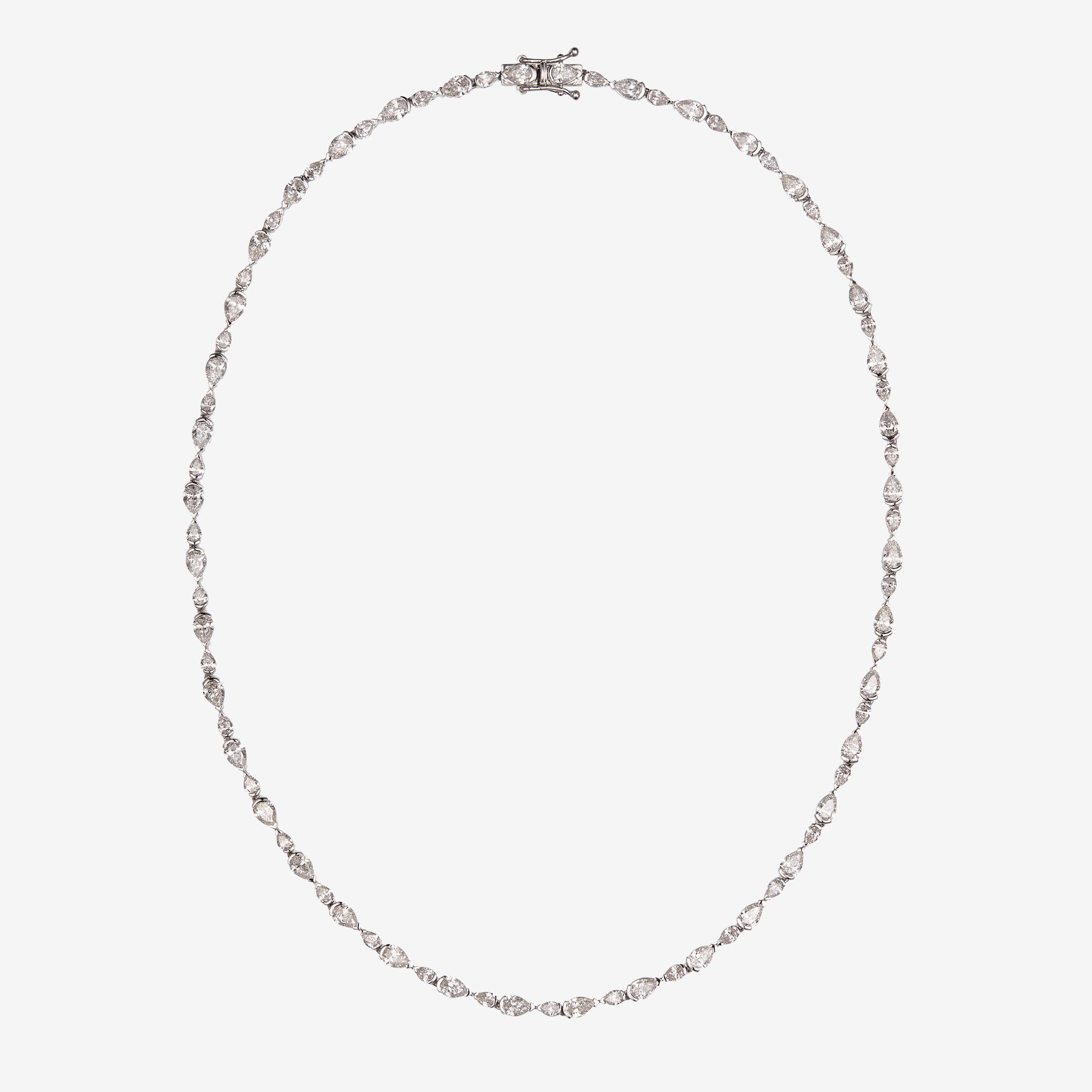 Demi Pear Tennis Collier
