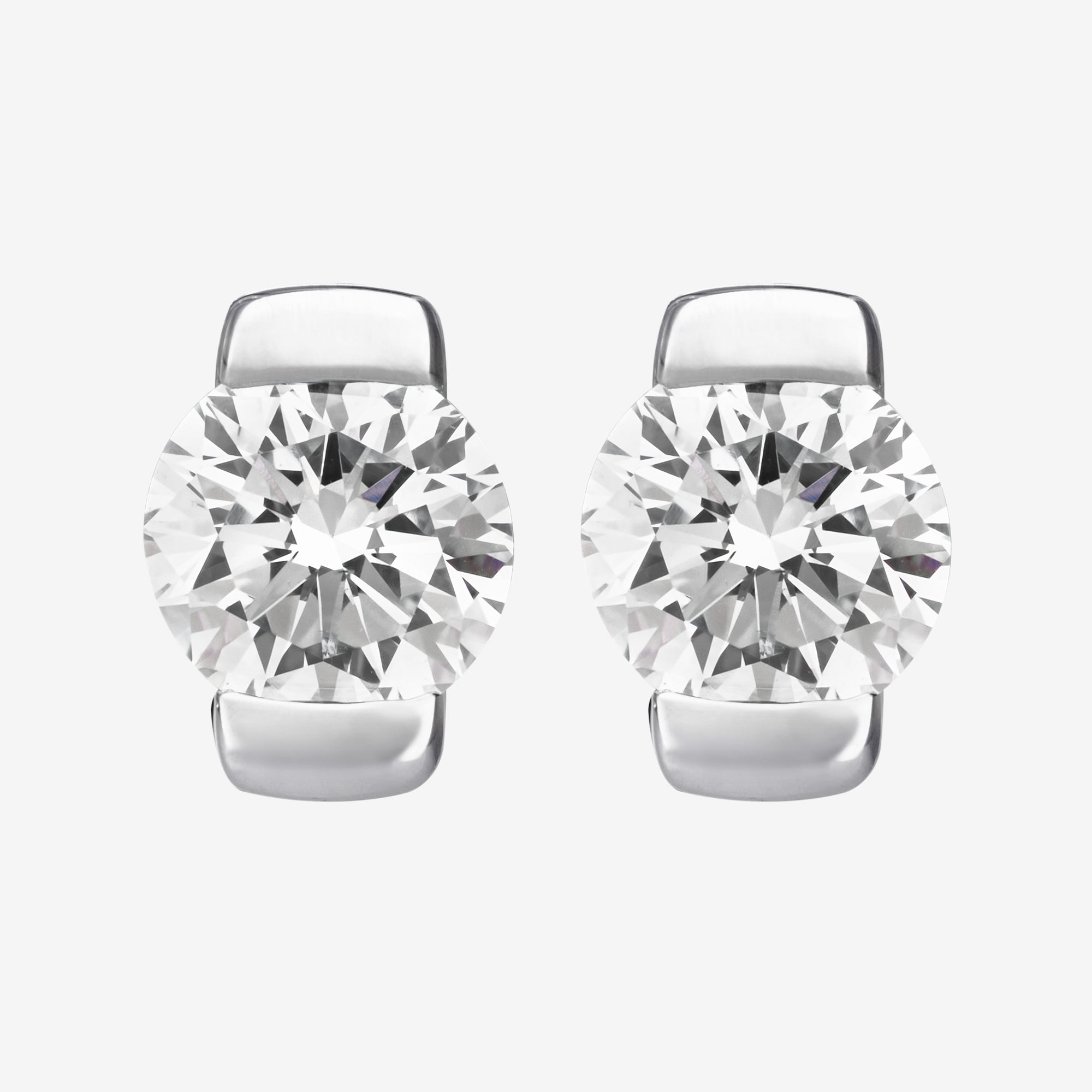 Demi Round Ear Studs