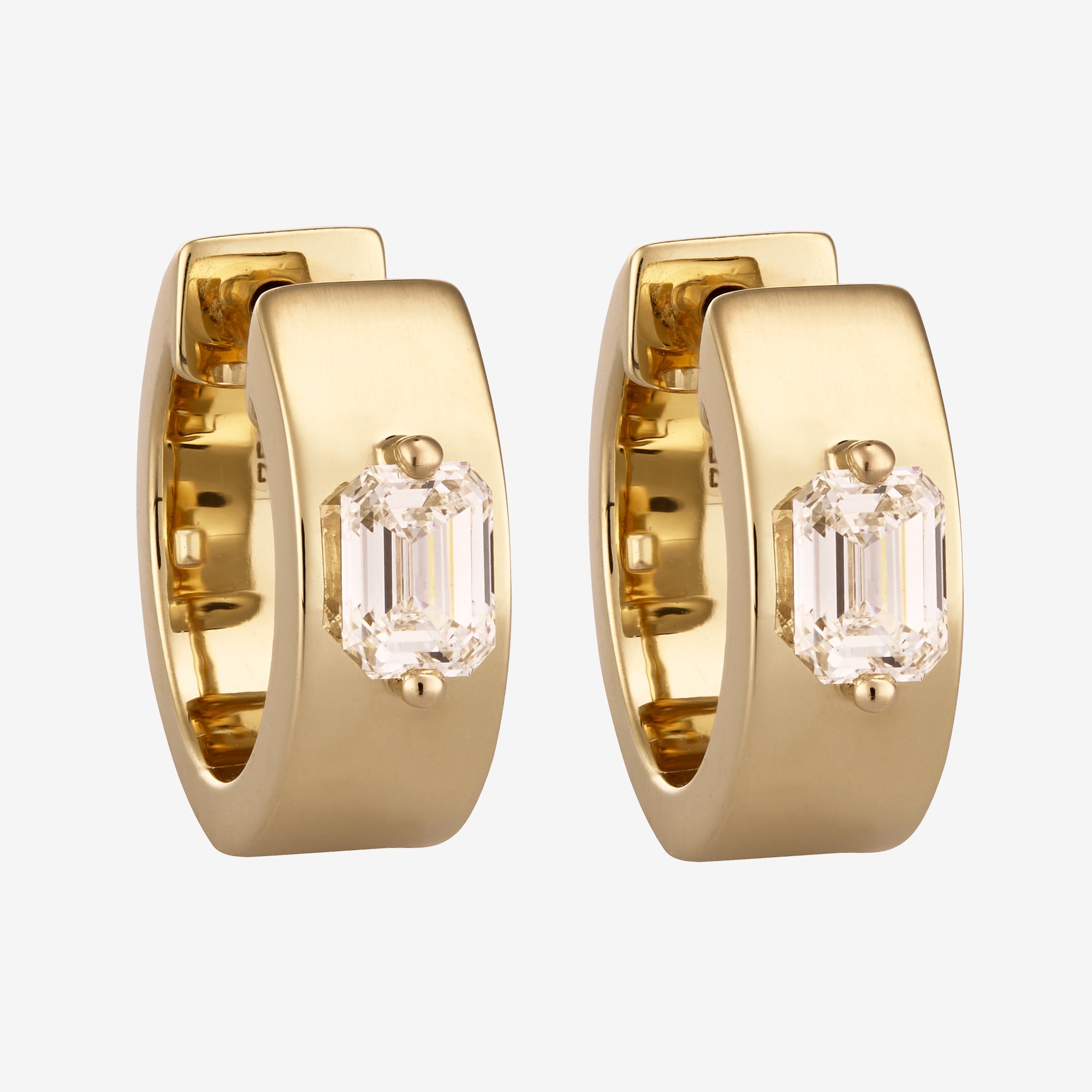 Elevate Emerald Hoops