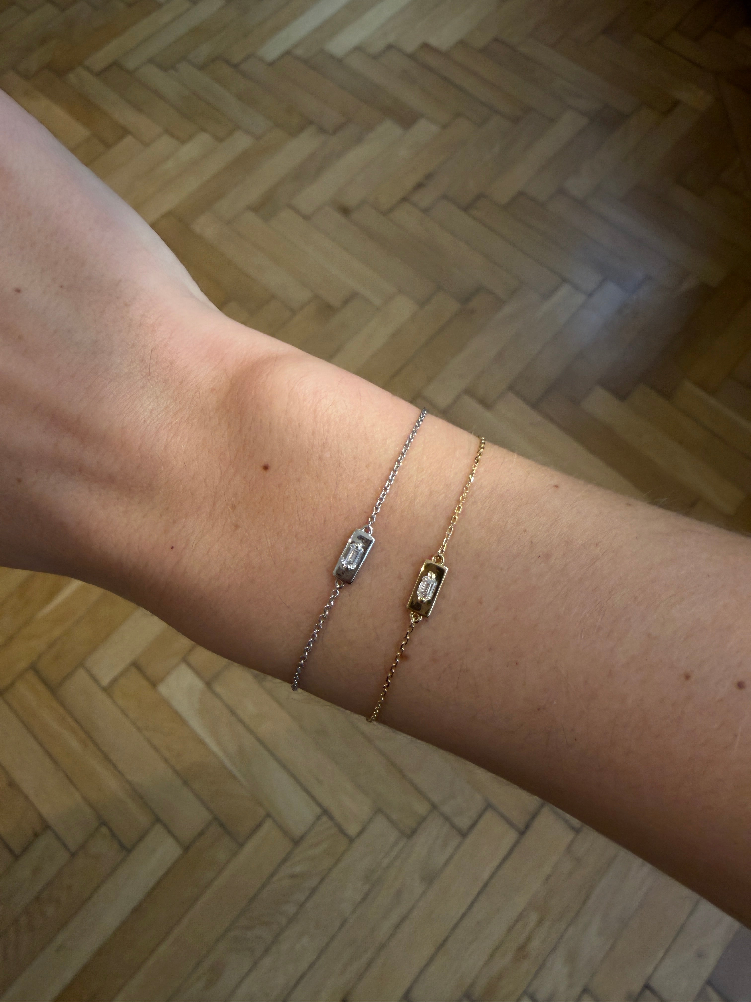 Elevate Emerald Chain Bracelet