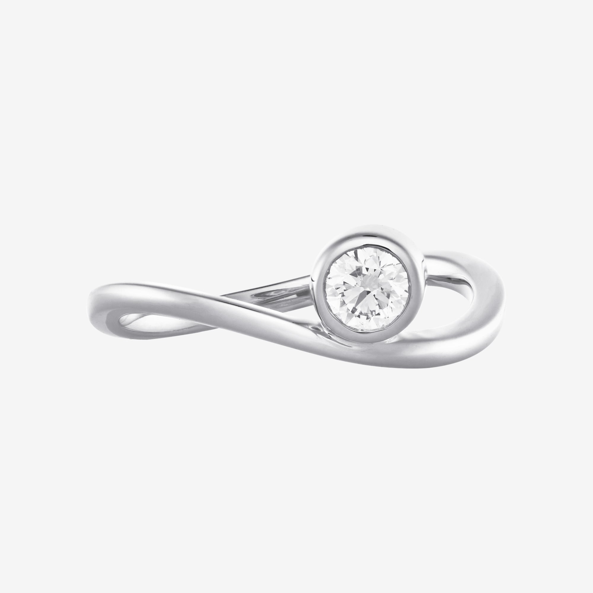 Tide Round Ring